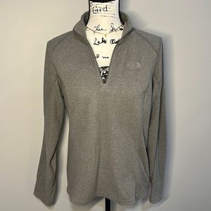 North Face Fleece Quarter Zip Sweater